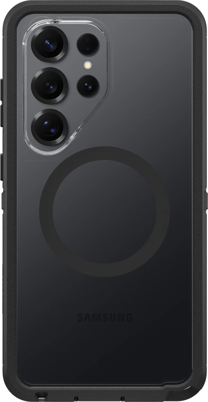 Otterbox Defender Samsung Galaxy S26 Ultra Backcover mit Magnet Transparent mit blauem Rand