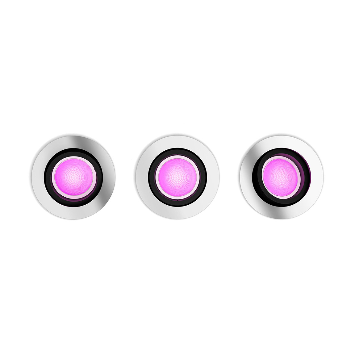 Philips Hue White & Color Ambiance Centura Einbauspot 1 flg. - Schwarz