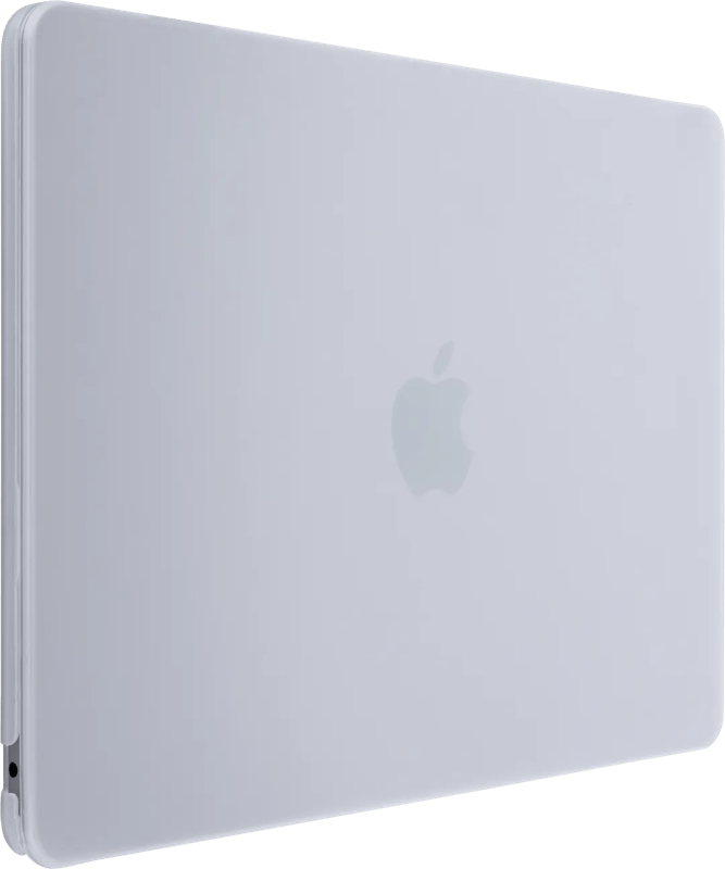 BlueBuilt Hardcase Transparent Matt für MacBook Air 13,6 Zoll