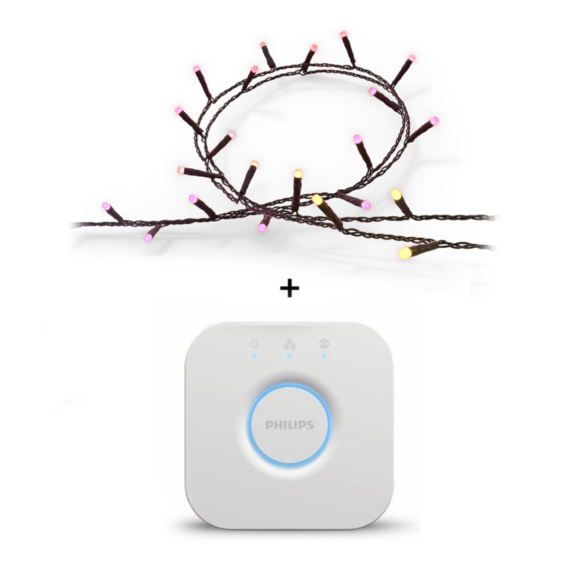 Philips Hue Festavia Lichterkette 20m 250 LEDs + Bridge