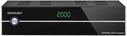 Imperial HD 5 Kompakt HDTV Sat-Receiver schwarz