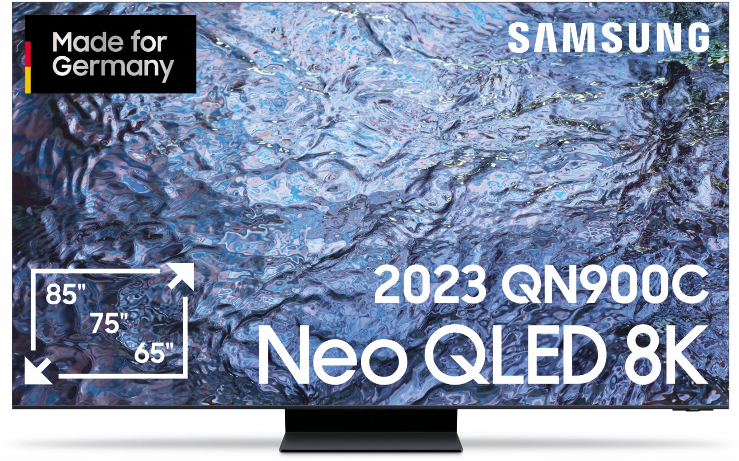 GQ85QN900CT 214 cm (85") Neo QLED-TV titanschwarz, 8K Ultra HD, Smart-TV, 100 Hz, Sprachsteuerung