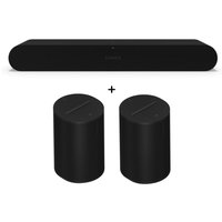 Sonos Entertainment Set - mit Ray und 2x Era 100 SL - Schwarz