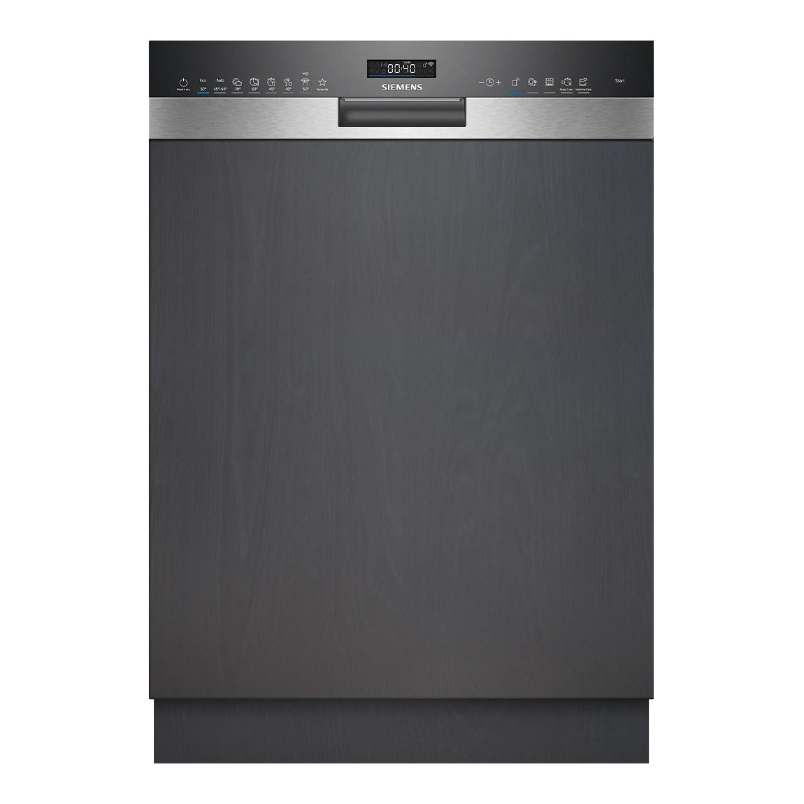 Siemens SN55ZS07CE iQ500 Teilintegrierter Geschirrspüler 60 cm - Gebürsteter Stahl