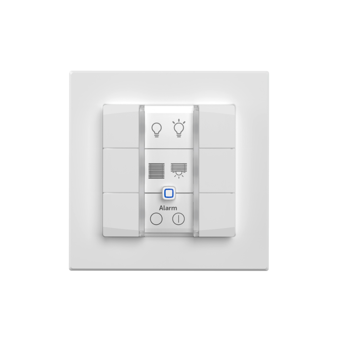 Homematic IP Wandtaster – 6-fach, 230 V - Weiß