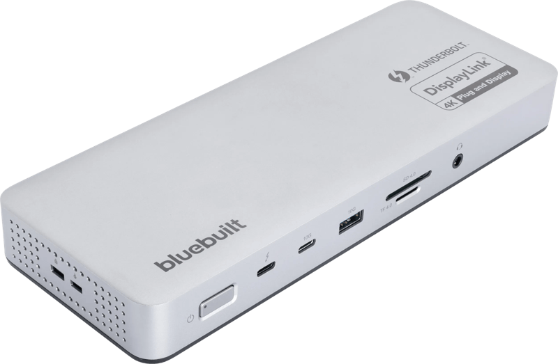 BlueBuilt Thunderbolt 4 Dockingstation mit DisplayLink