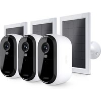 Arlo Set - mit 2 Essential 3 2K-Sicherheitskamera + 2 Solar Panels - Weiß