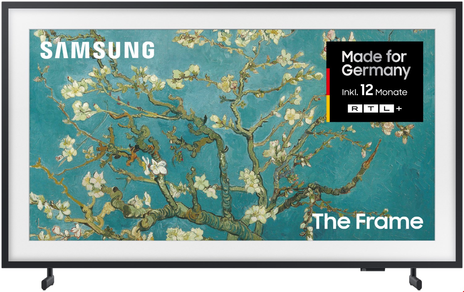 GQ32LS03CBU The Frame (2023) 80 cm (32") QLED-TV schwarz, Full HD, Smart-TV, DVB-T2/DVB-C/DVB-S2, Lifestyle The Frame, Sprachsteuerung