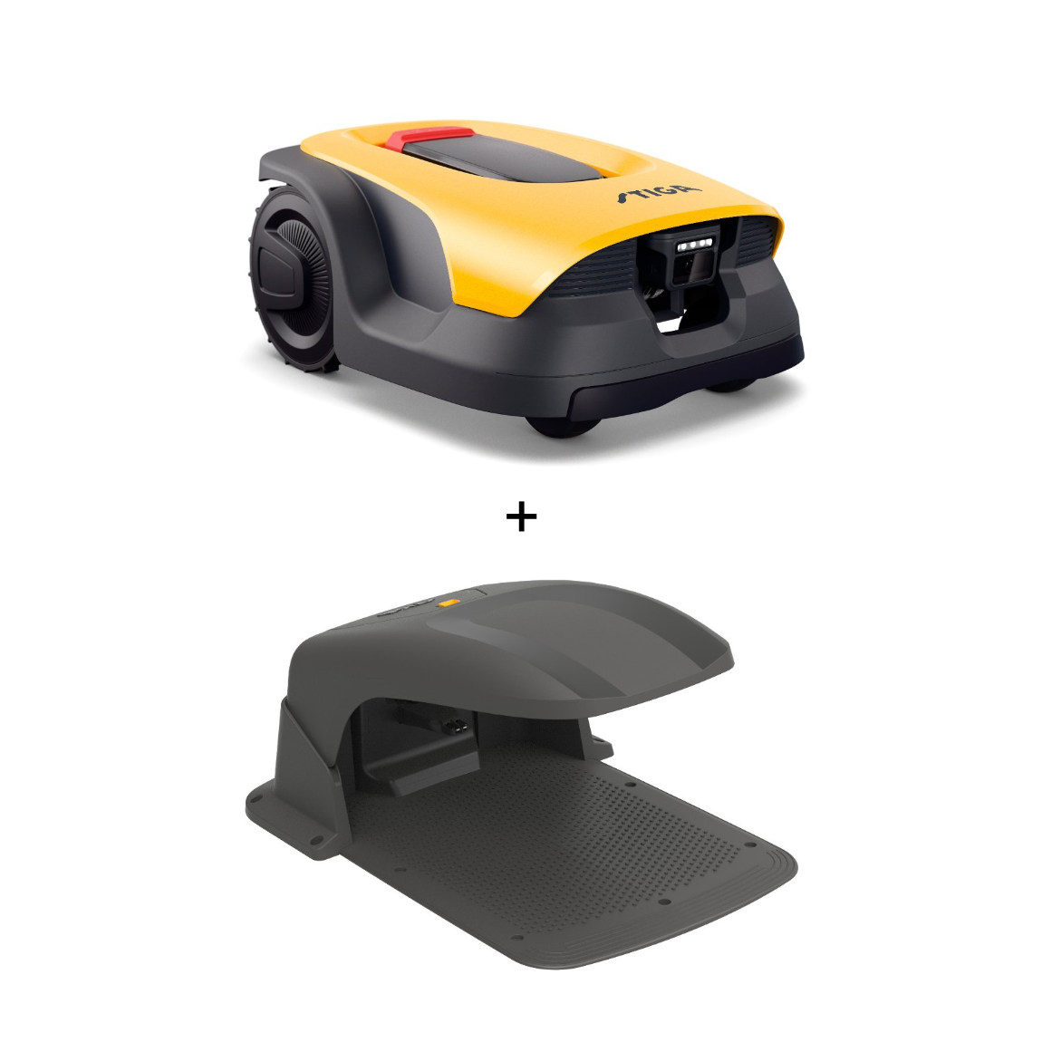 STIGA Rasenroboter A 6v - Autonomer Mähroboter mit RTK für bis zu 600 m² + gratis Garage