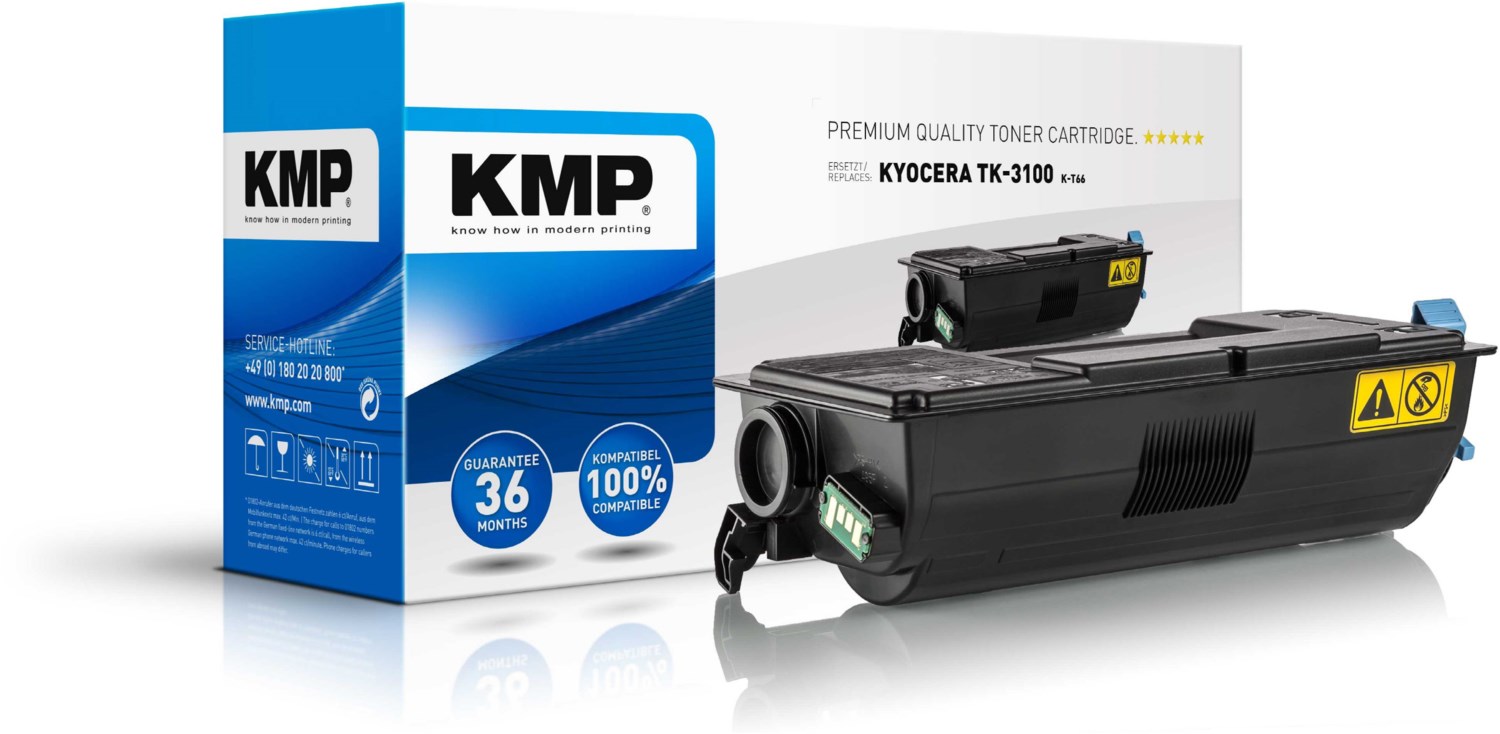 K-T66 (16.500 S.) Toner ersetzt TK-3100 schwarz
