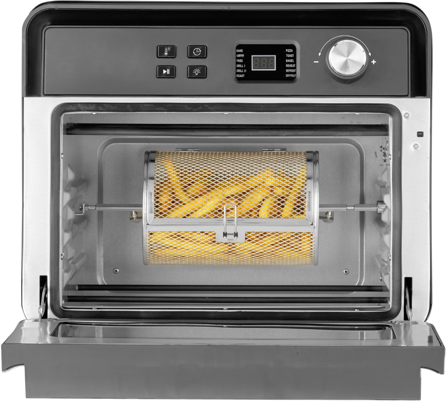 AirFry Chef 1700 Heißluft-Fritteuse schwarz