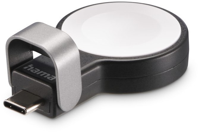 Kabelloses Ladegerät für Apple Watch schwarz