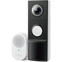 TP-Link Tapo D235 - 2K Video-Türklingel mit Gong - Schwarz