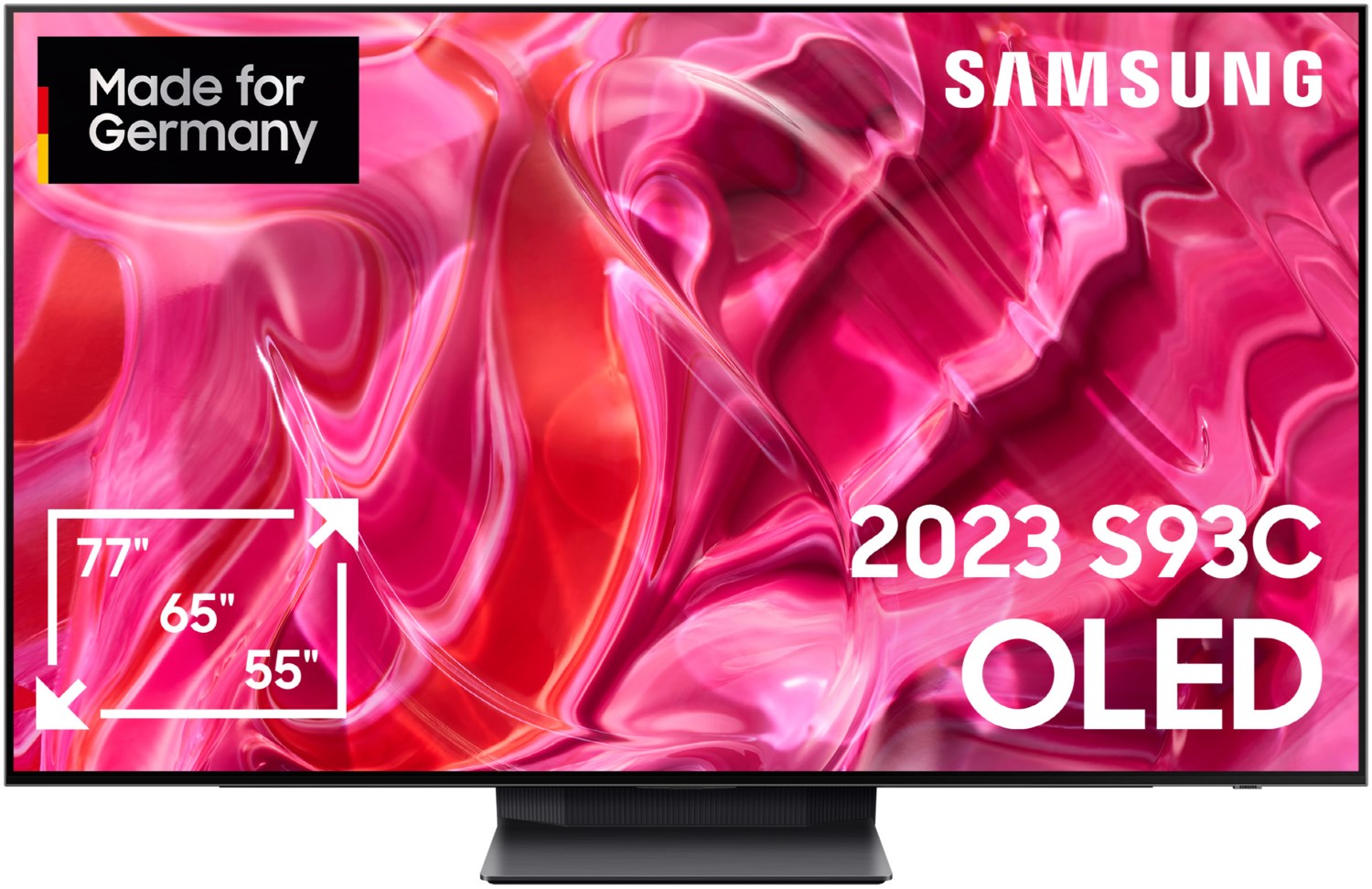 GQ55S93CAT 138 cm (55") OLED-TV carbonsilber, 4K Ultra HD, Smart-TV, Sprachsteuerung