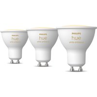 Philips Hue White Ambiance GU10 LED Lampe 400lm - 2er-Set - Weiß