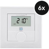 Homematic IP Wandthermostat mit Luftfeuchtigkeitssensor - Weiß