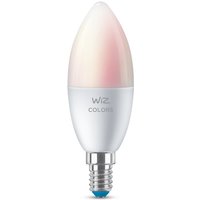 WiZ 40W E14 Kerzenform Tunable Farbig - Weiß