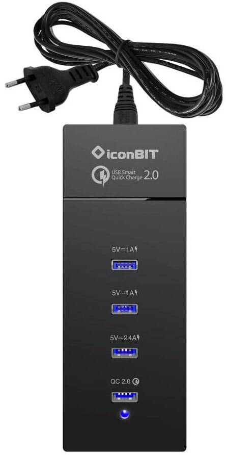 FTB4U6QC USB 4-port Ladegerät