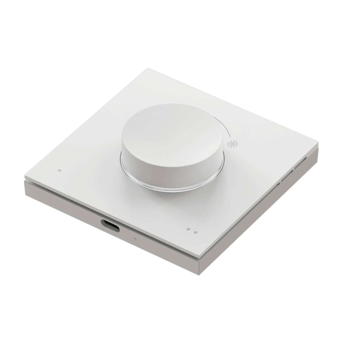 WiZ Dial Switch - Smarter Drehschalter mit USB-Anschluss - Weiß
