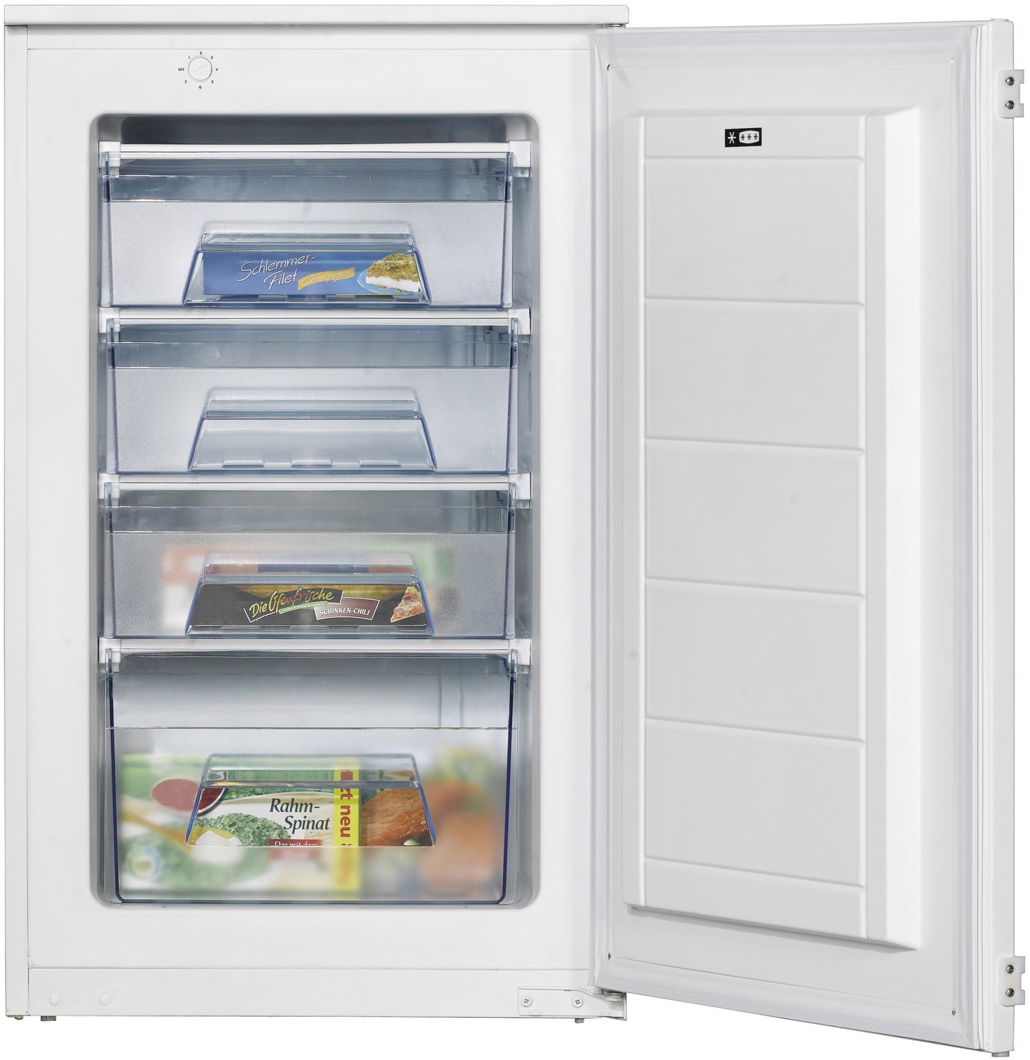 EGS 16173 Einbau-Gefrierschrank weiß