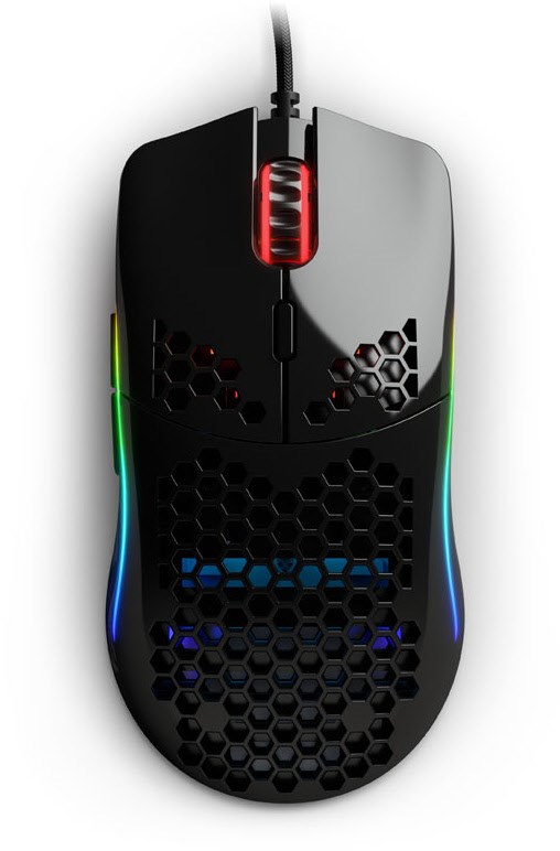 Model O Gaming Maus schwarz glossy