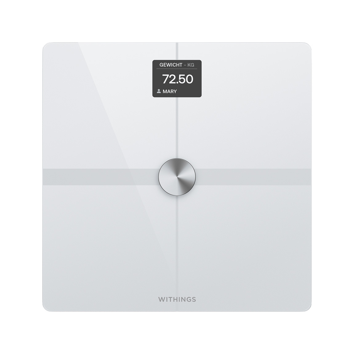 Withings Body Comp - Smarte WLAN-Personenwage - Weiß