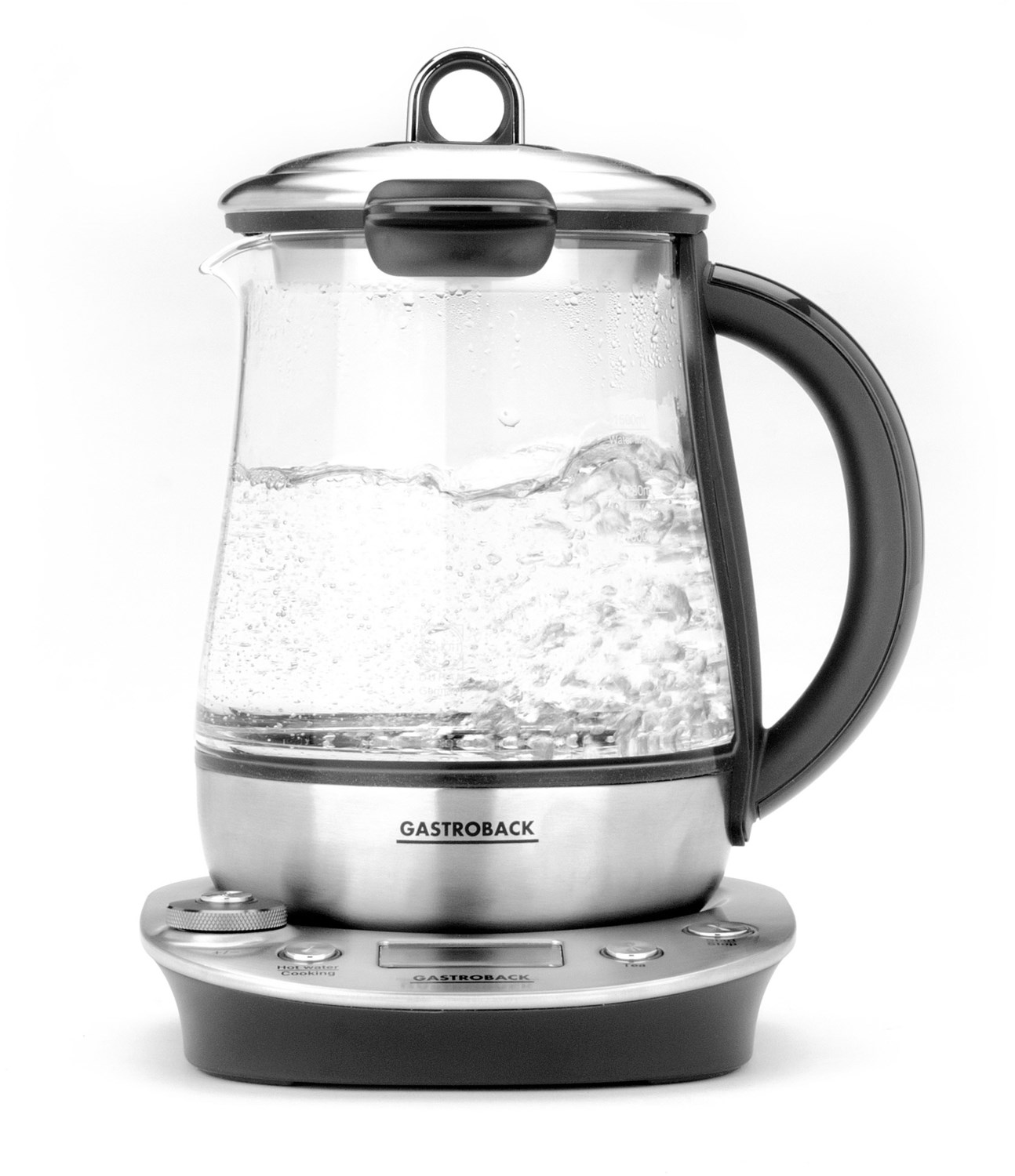 Design Tea & More Advanced Wasserkocher edelstahl/glas