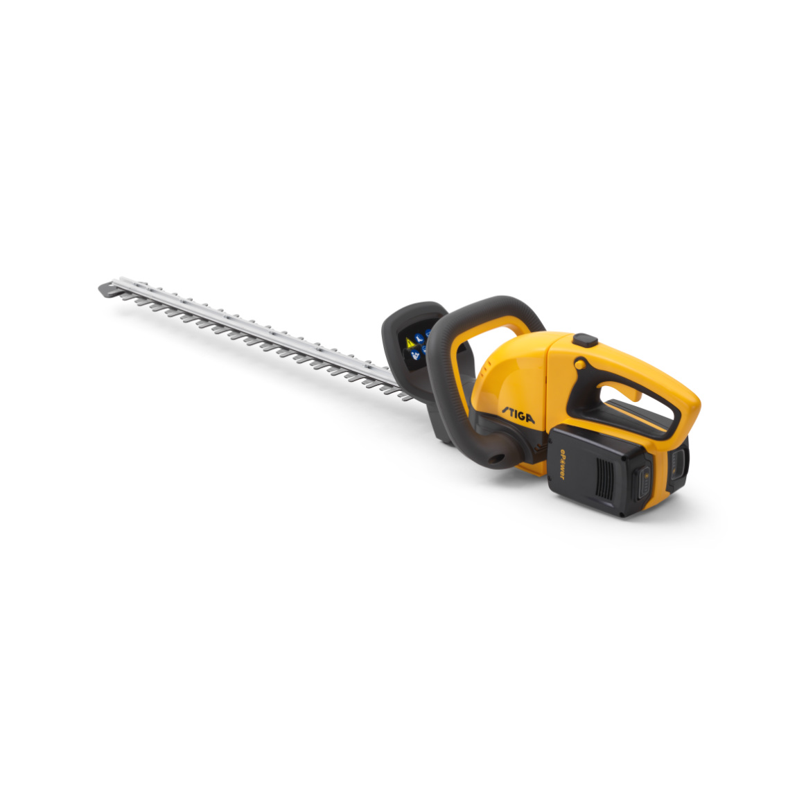 STIGA HT 300e Kit - Akku-Heckenschere - Gelb