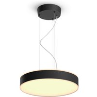 Philips Hue White Ambiance Amaze Pendelleuchte 2900lm + Dimmschalter - Schwarz