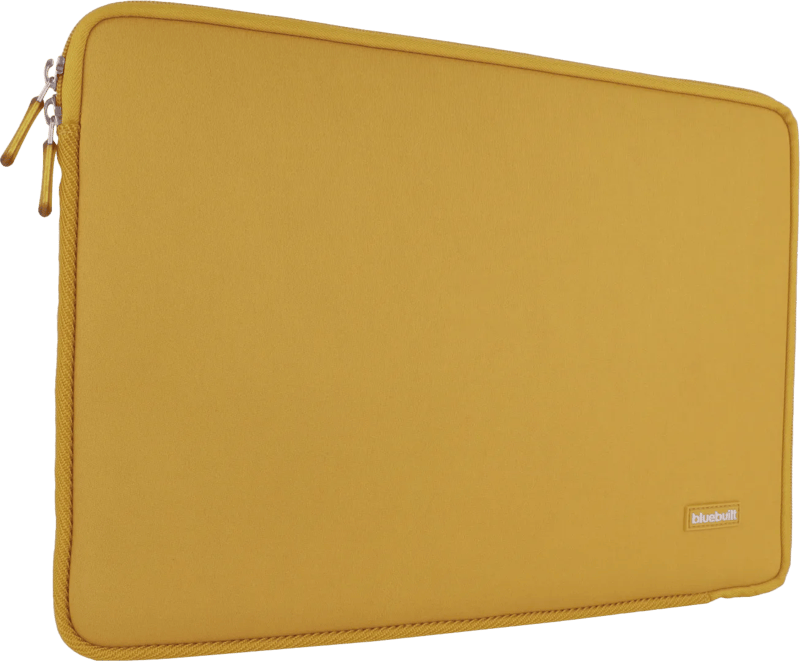 BlueBuilt Laptophülle für Apple MacBook Air/Neo 13 Zoll Gelb