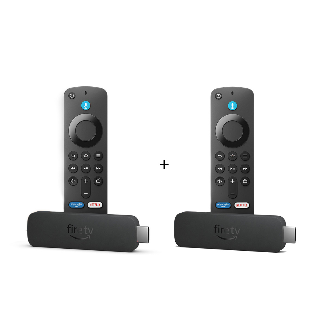 Amazon Fire TV Stick 4K Select - Neueste Generation - Wi-Fi 5 und Alexa - 2er-Set