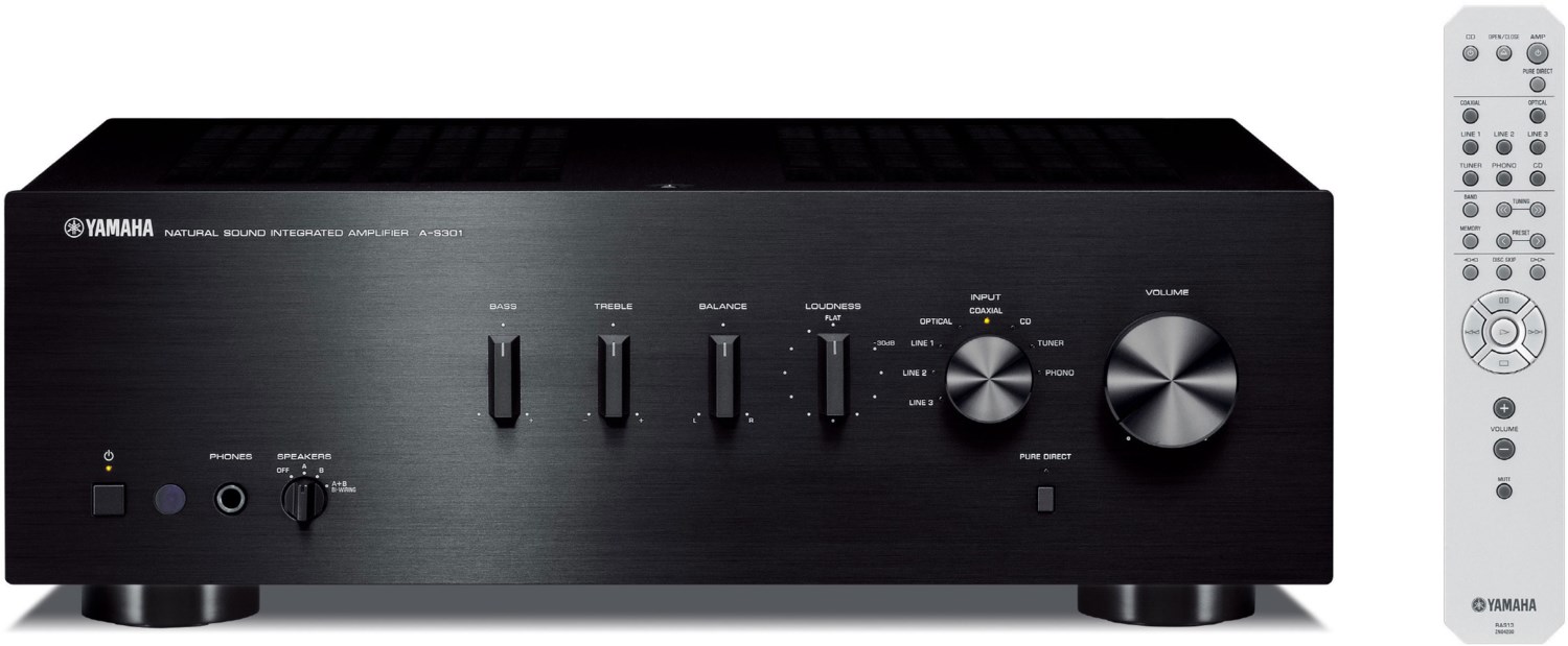 A-S 201 Vollverstärker Stereo schwarz
