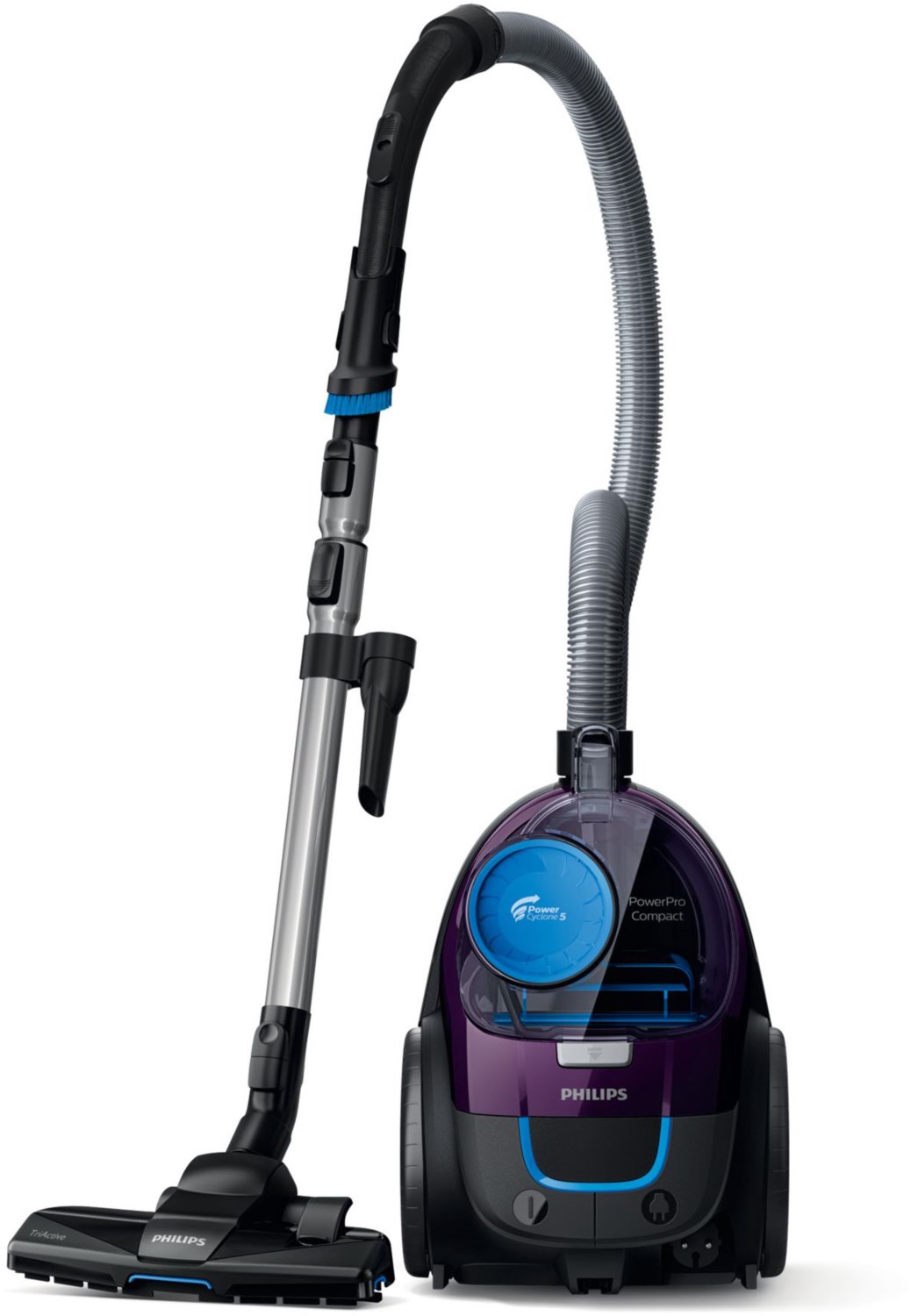 FC9333/09 PowerPro Compact Beutelloser Bodenstaubsauger violett