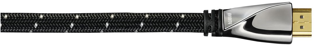 High Speed HDMI-Kabel (1m) St.-St. Gewebe vergoldet Ethernet