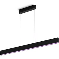 Philips Hue White & Color Ambiance Ensis Pendelleuchte 5500lm - Schwarz + Steckdose