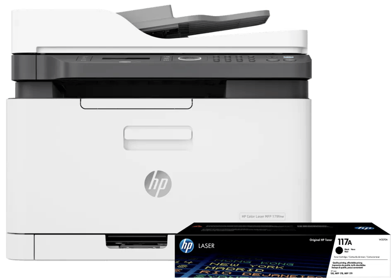 HP Color Laser MFP 150nw + 1 zusätzlicher schwarzer Toner