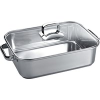 HEZ390011 Bräter 6,5 L Kochuntensil edelstahl