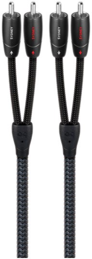 Sydney 3,5mm>RCA (0,6m) Audiokabel dunkel grau/schwarz
