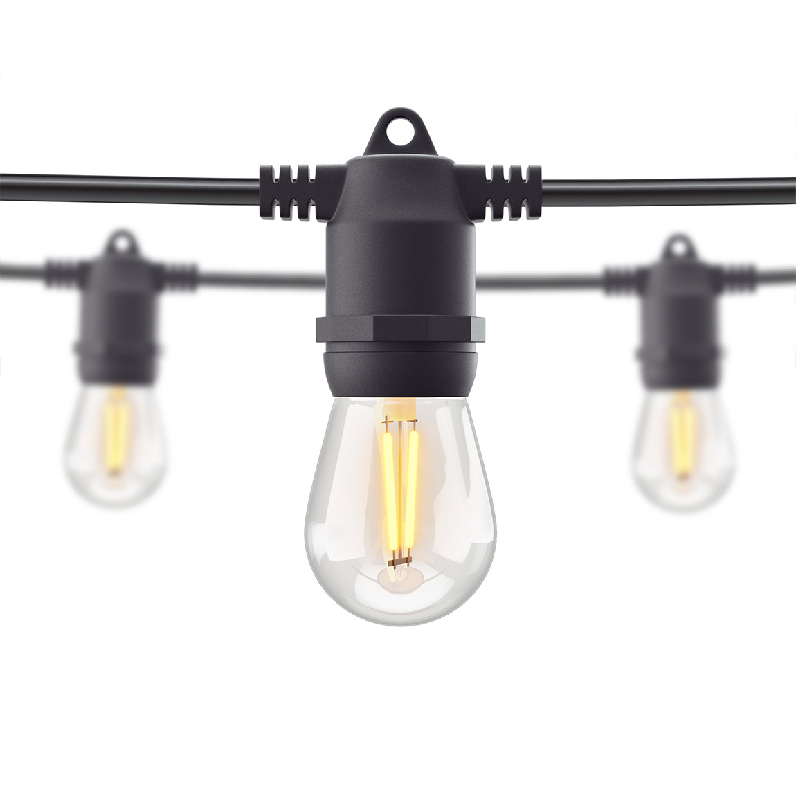 Hombli Outdoor Smart Light String 5m - Schwarz