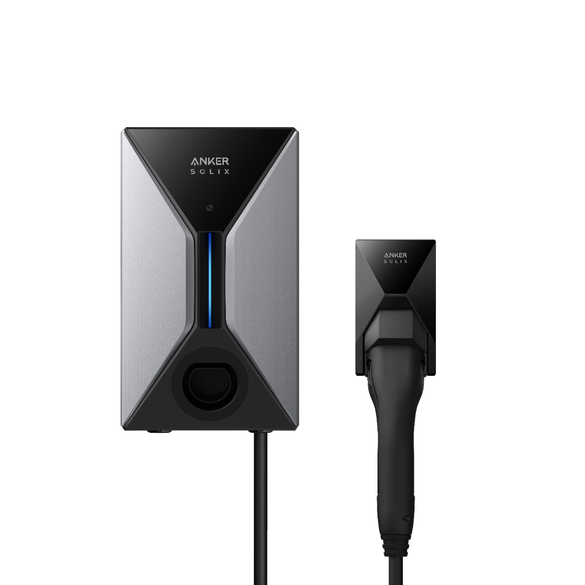 Anker SOLIX Wallbox V1 - Ladegerät für E-Autos als Steckdosen-Version - 11kW - Schwarz