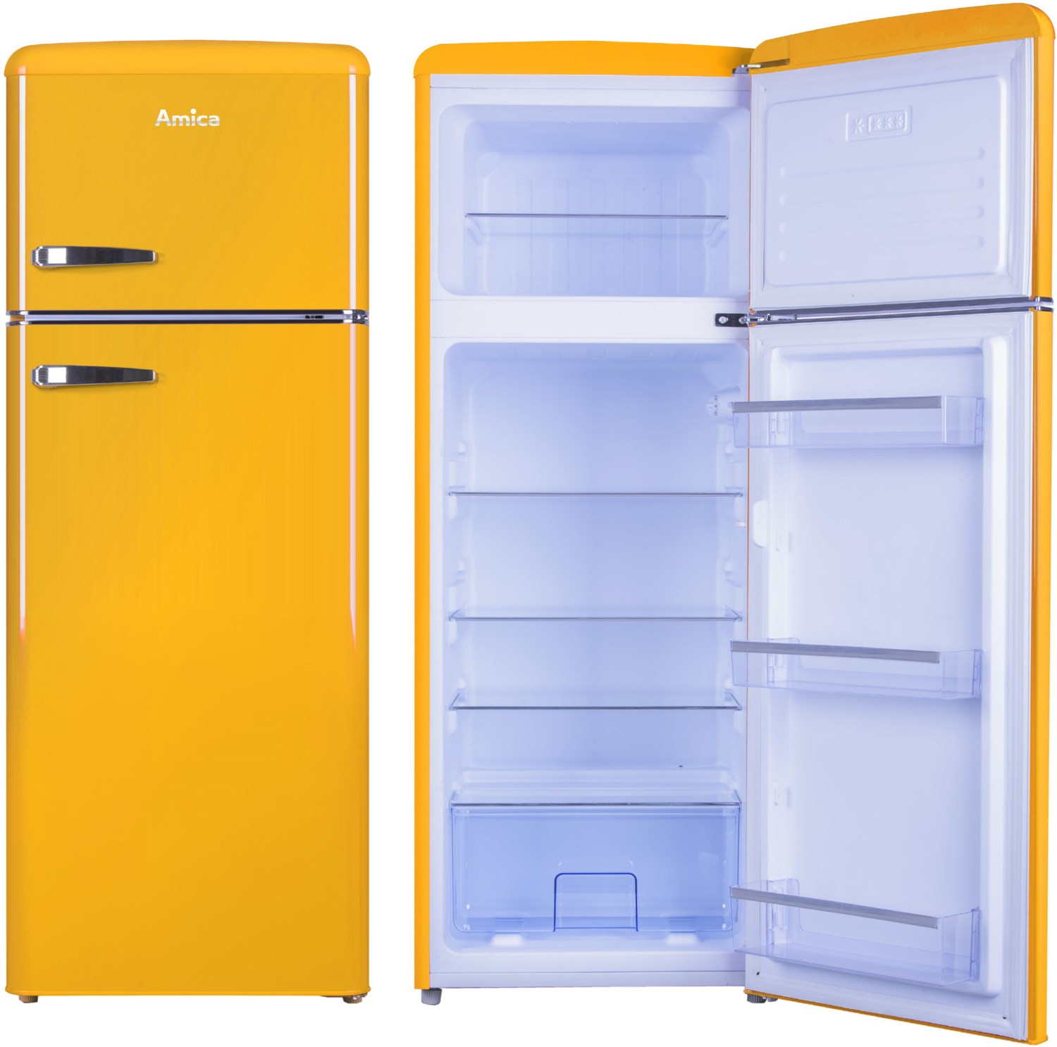 KGC 15630 R Standkühlschrank mit Gefrierraum rot