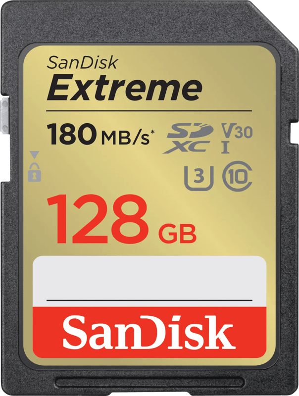SanDisk SDXC Extreme 128GB 90 MB/s