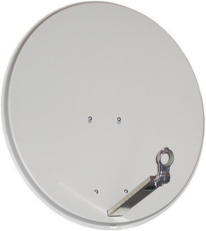 Ideal 75 Alu Satelliten-Reflektor hellgrau