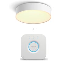 Philips Hue White Ambiance Enrave Deckenleuchte S 1220lm + Bridge