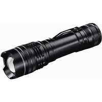 Professional 4 LED-Taschenlampe schwarz