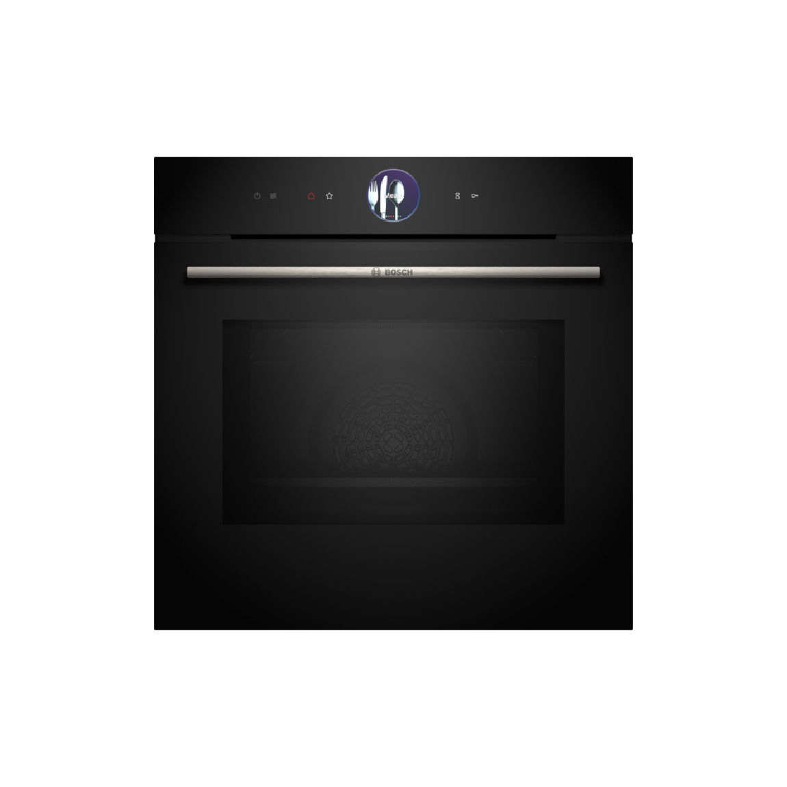 Bosch HMG776NB1 Serie 8 Einbau-Backofen mit Mikrowellenfunktion 60 x 60 cm - Schwarz