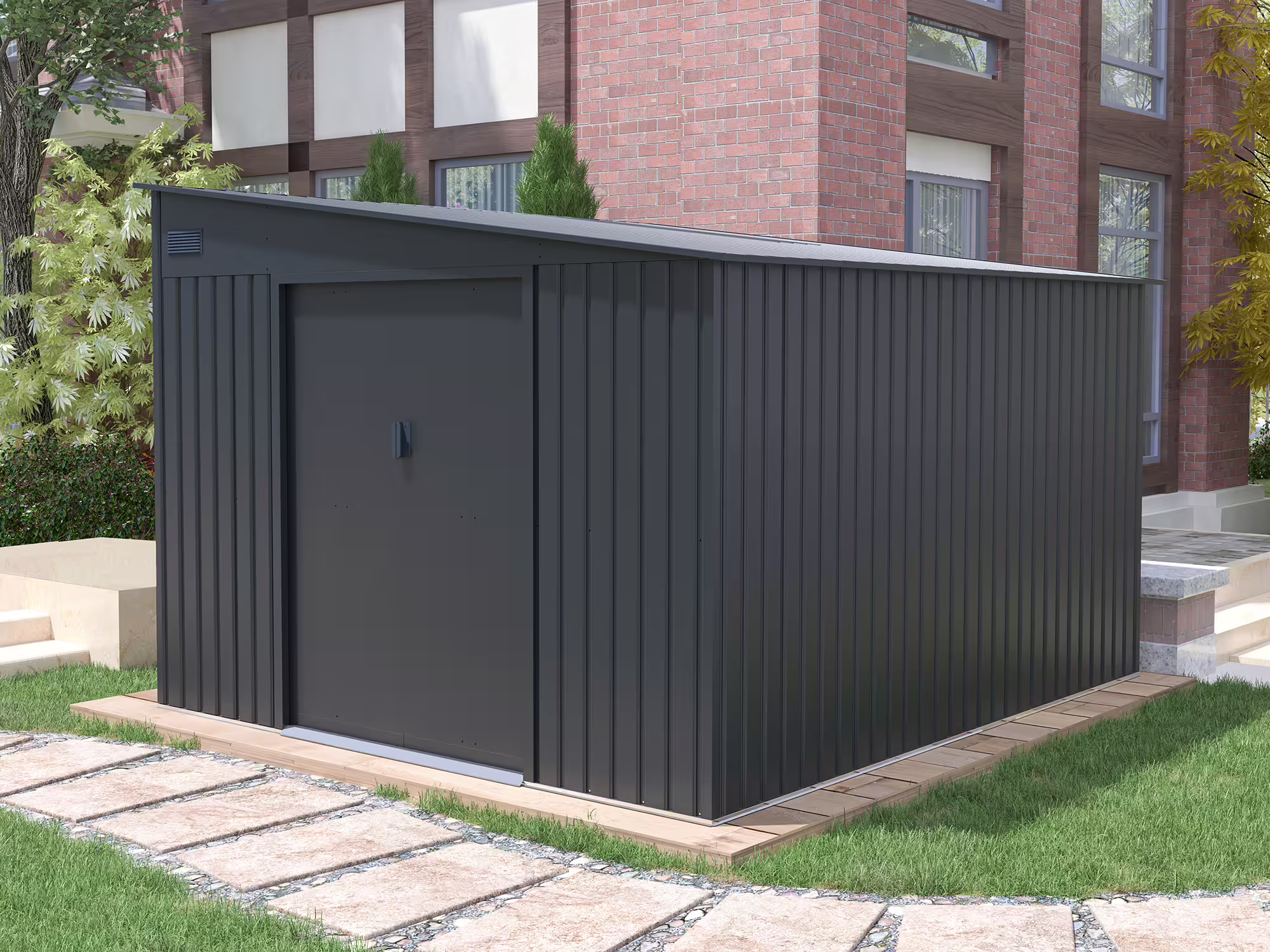 Metall Gerätehaus Modell Avant 8,96 m²