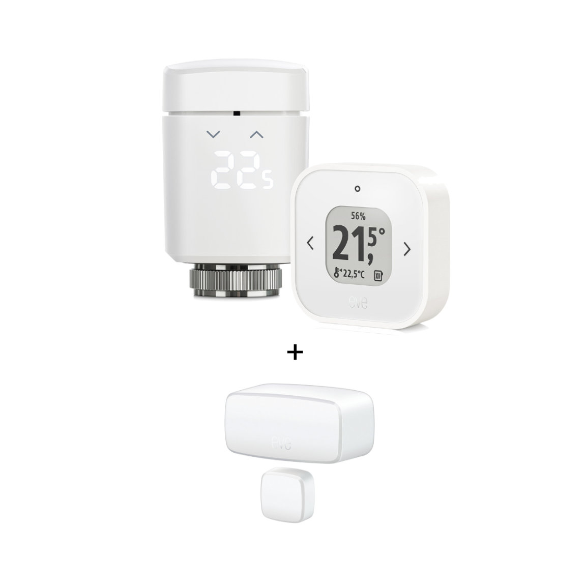 Eve Thermo Raumkomfort-Set - mit Thermo Matter & Thermo Control Matter - Weiß