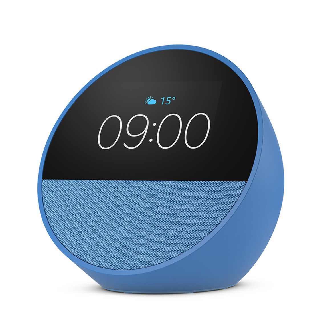 Amazon Echo Spot (Gen. 2) - Smart Clock mit Alexa - Weiß