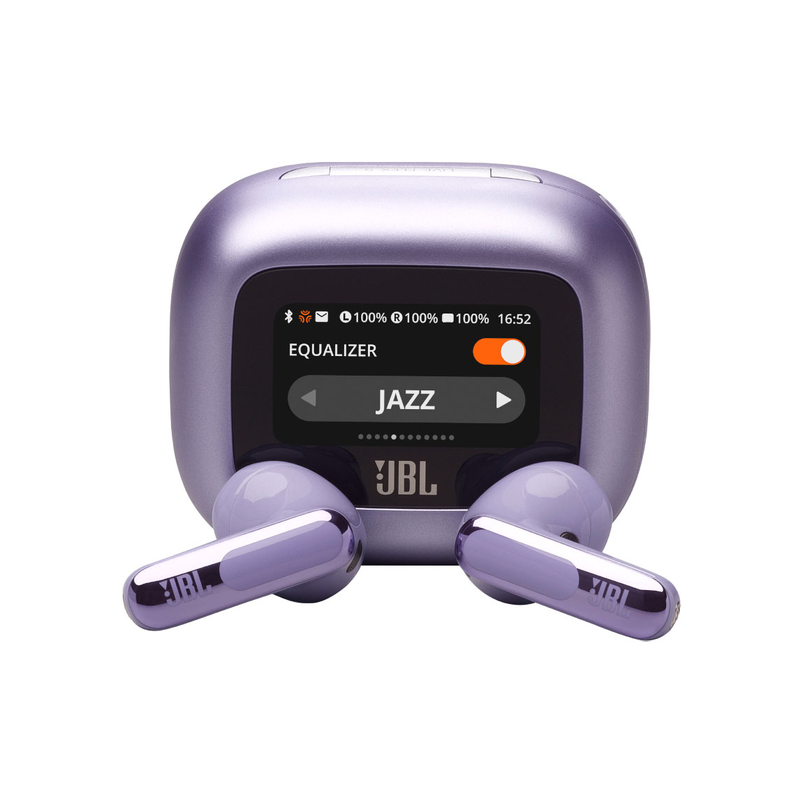 JBL Live Beam 3 - Kabelloser In-Ear Noise Cancelling Kopfhörer mit Smart Charging Case - Schwarz